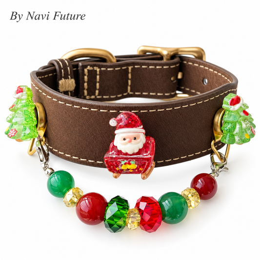 Christmas Crystal Pet Collar