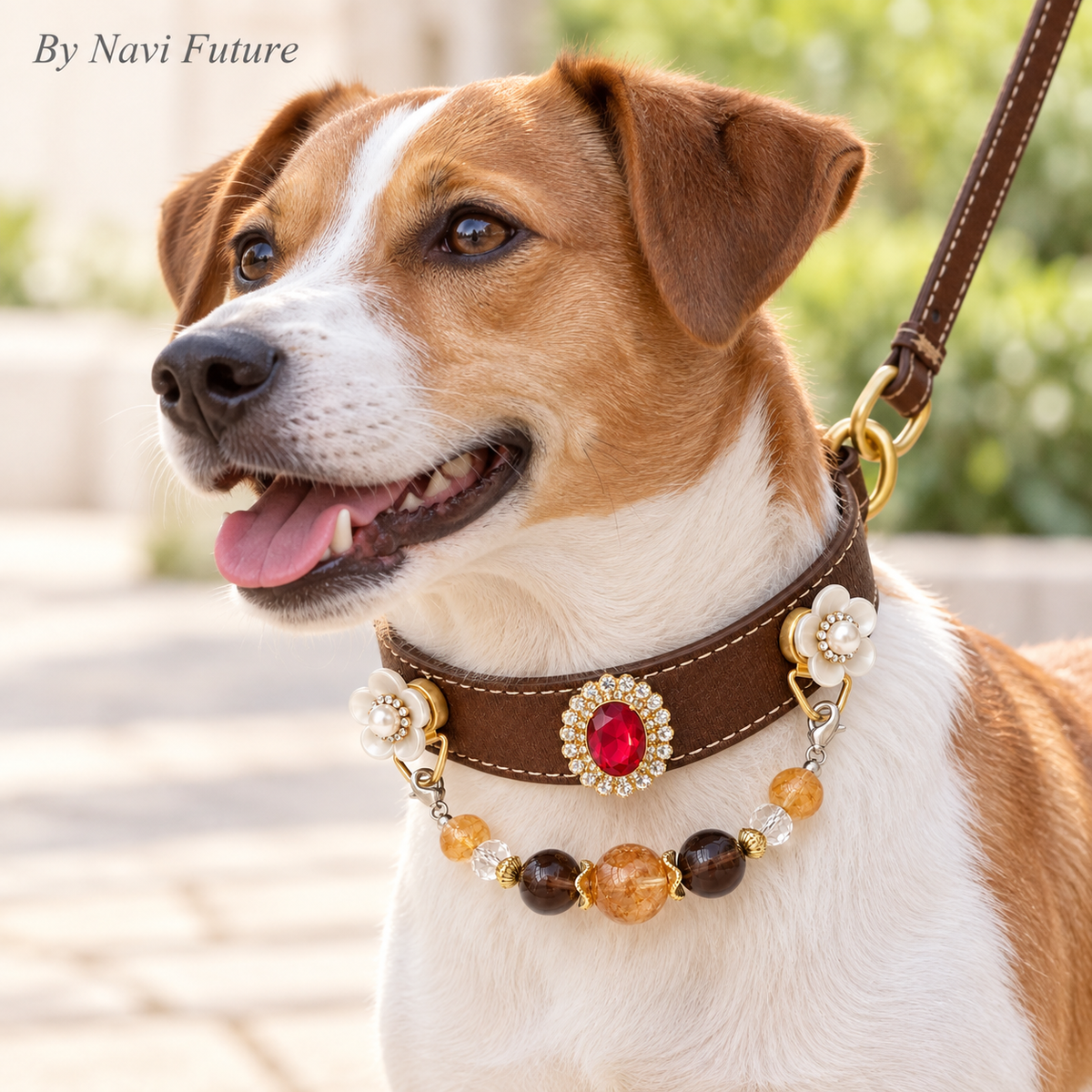 Ruby Muse Interchangeable Magnetic Pet Collar B