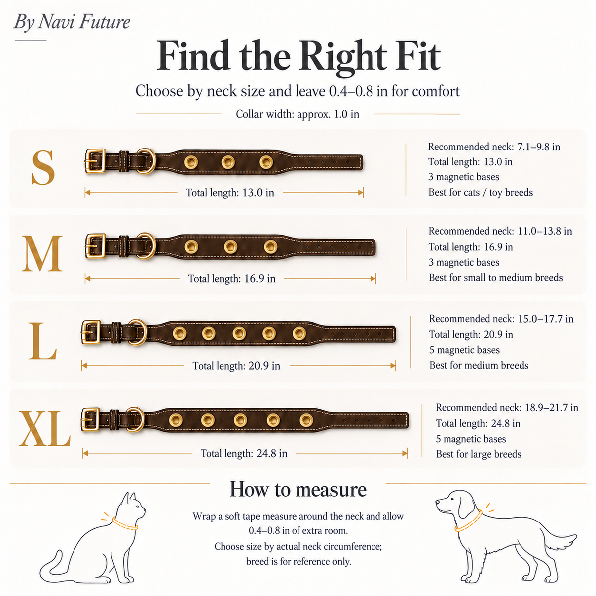 Ruby Muse Interchangeable Magnetic Pet Collar B