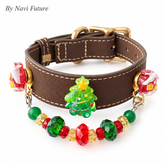 Christmas Crystal Pet Collar