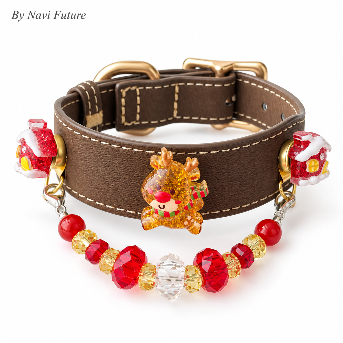 Christmas Crystal Pet Collar